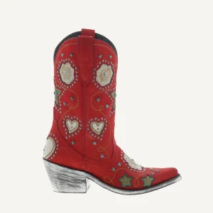 Anabella Nubuck Grace Rojo