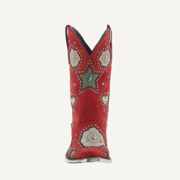 Anabella Nubuck Grace Rojo