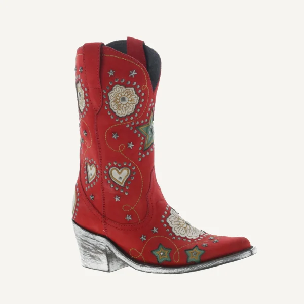 Anabella Nubuck Grace Rojo