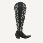 Indira Nobuck Grease Negro