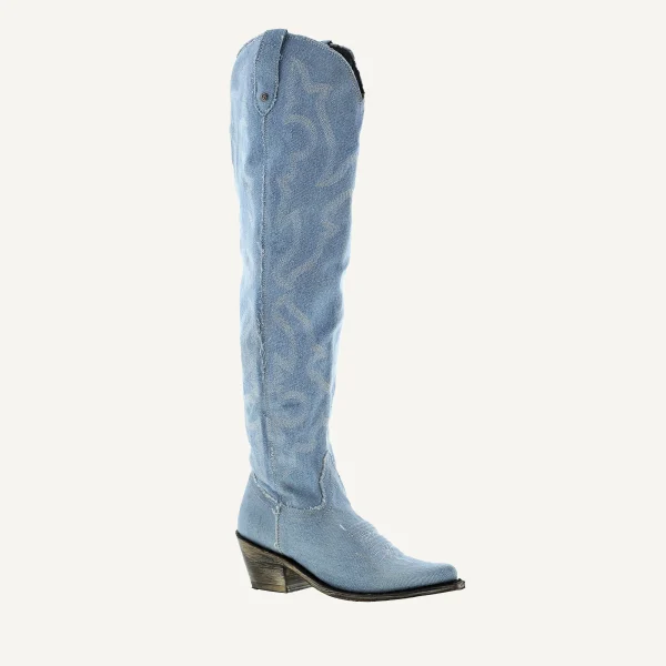 Allysa Mezclilla Indigo Stone