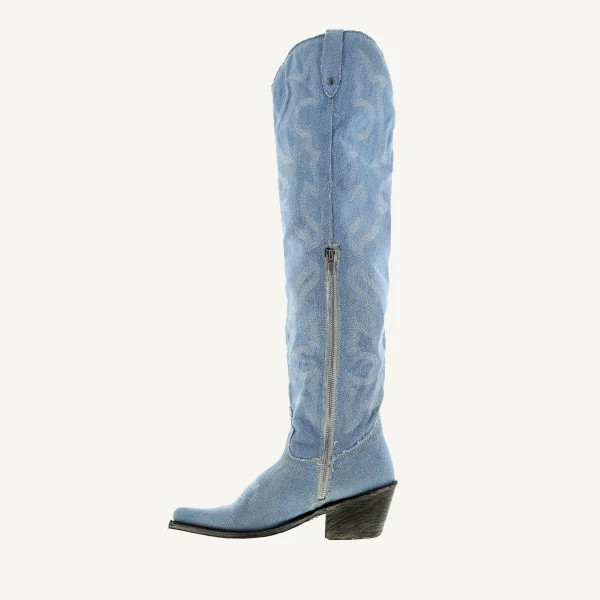 Allysa Mezclilla Indigo Stone